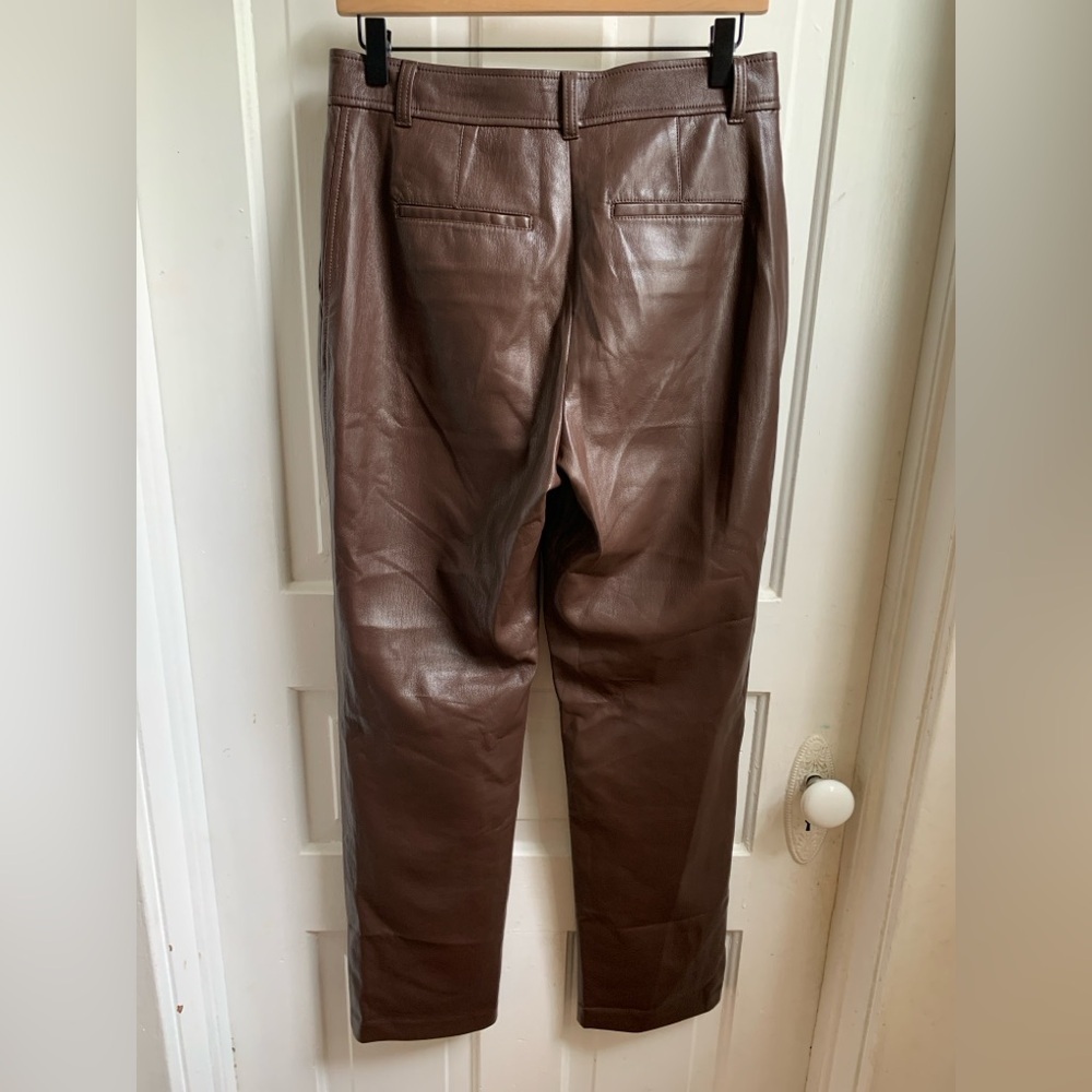 Aritzia Babaton Command Trouser Chocolate Brown Size 8 - Picture 4 of 9